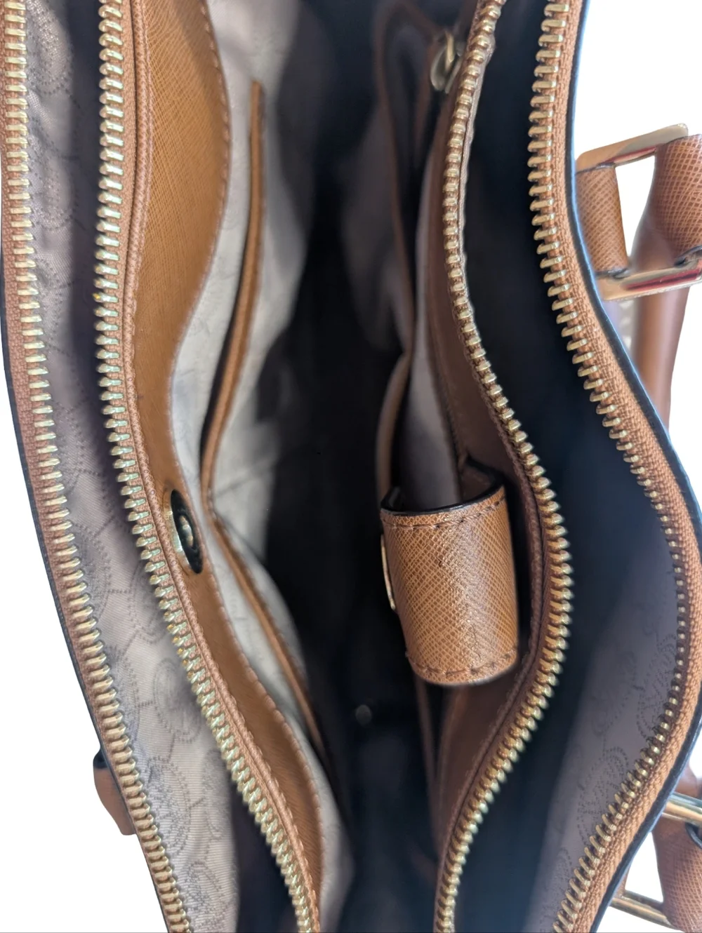 Michael Kors Savannah Large Saffiano Leather Satchel